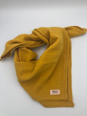 ocker hellbeige spätsommer blütenzauber eukalyptus bouquetweiches Musselin Kuschel-/Spucktuch Halstuch bordeaux